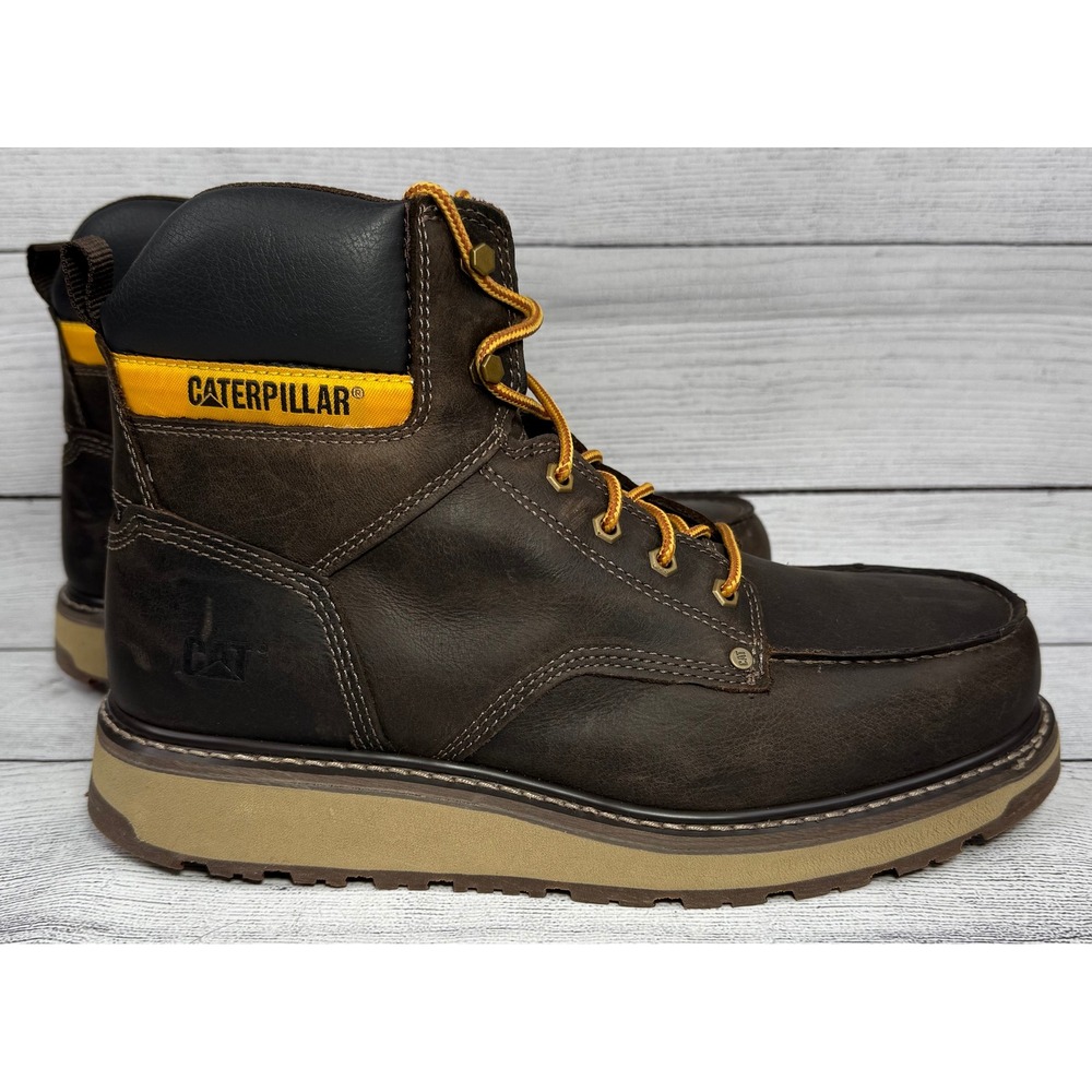 Caterpillar CAT Calibrate Steel Toe Men's Work Boot Brown P91418